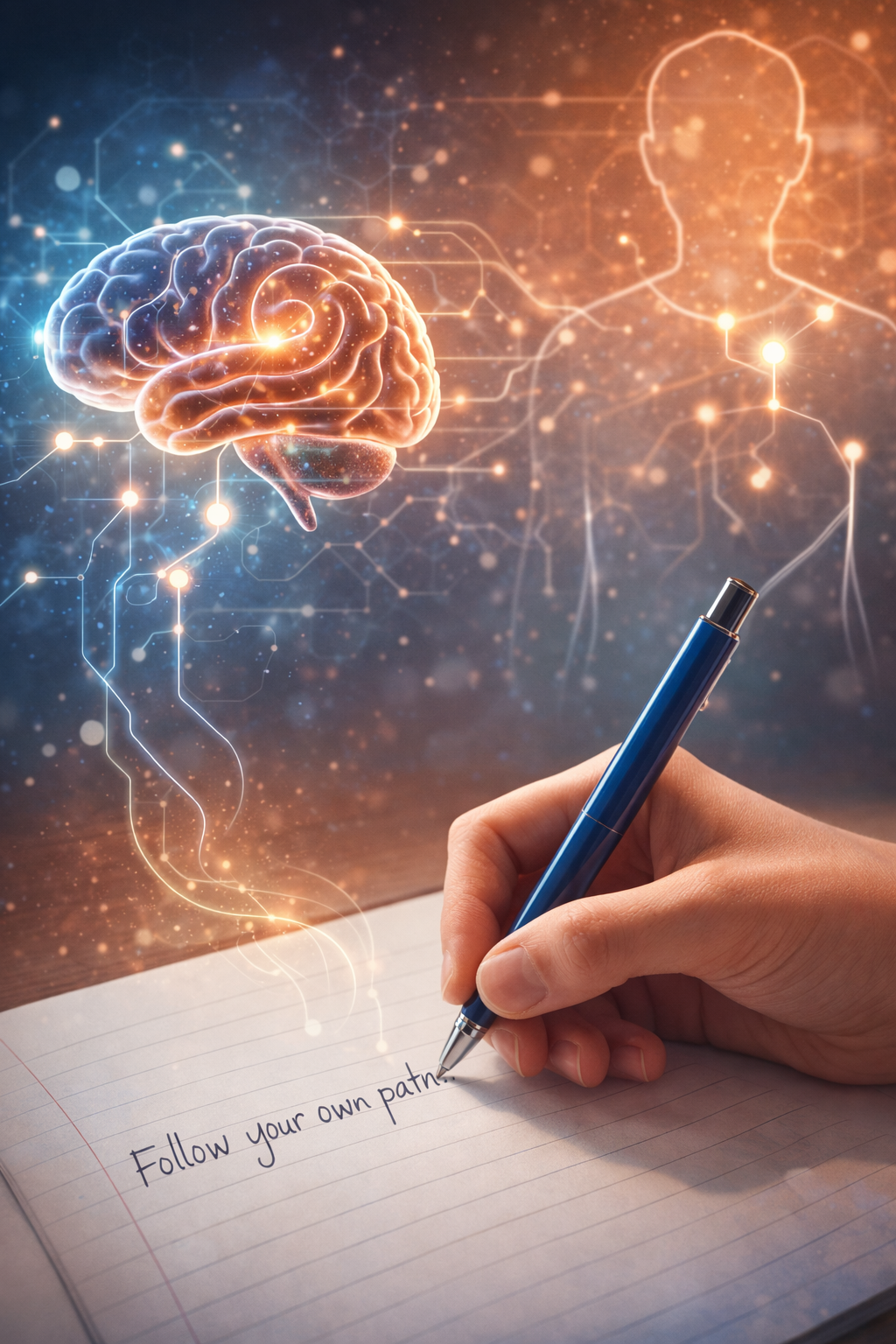 Handwriting reflection visual